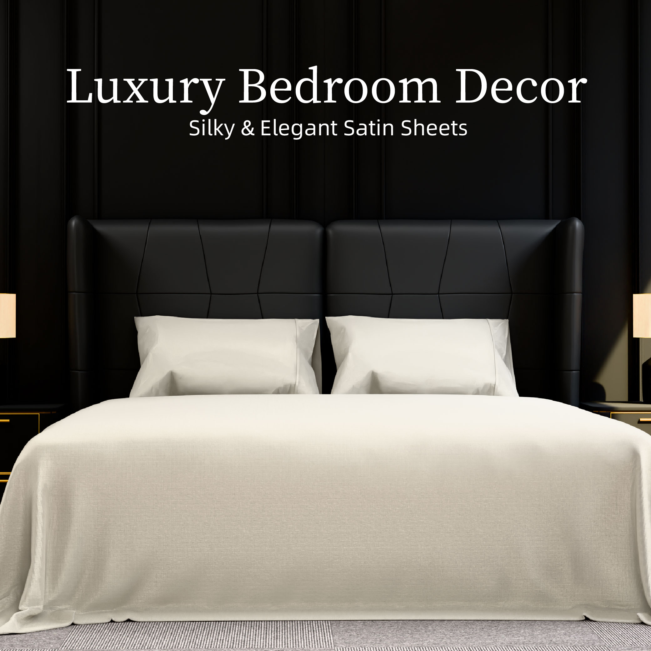 Bedding King Bed Sheets Set - 4 Piece Bedding - Brushed Microfiber - Shrinkage And Fade Resistant - Easy Care (King, White)_voghion.com